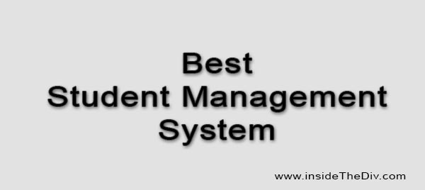 student management system examples