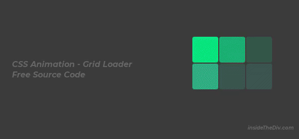 Ripple Grid CSS Loader