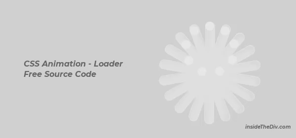 vertical ball loader css loader